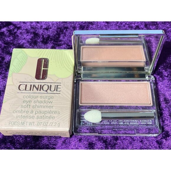CLINIQUE Colour Surge Eye Shadow 207 APRICOT SPICE Soft Shimmer NEW in Box Rare - Picture 1 of 8
